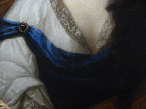 fig 2. Portrait of a Lady of the Chaworth-Musters Family of Annesley Hall, c. 1690-1700: Circle of Kneller.