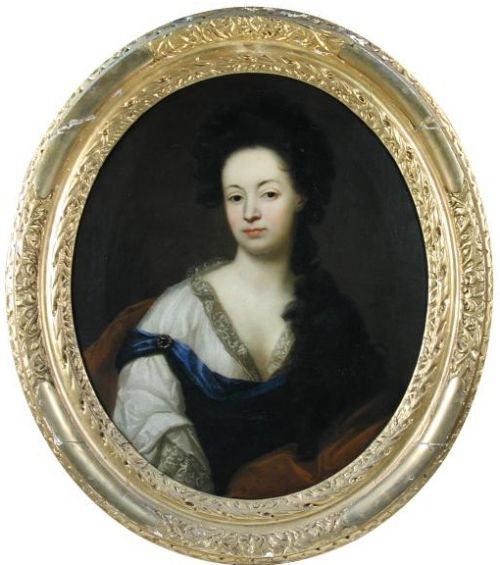 Portrait of a Lady of the Chaworth-musters Family of Annesley Hall, C. 1690-1700: Circle of Kneller.