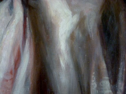 fig 3. Portrait of a Lady in White 1906 by Margaret Kemplay Snowden .