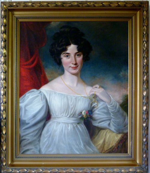 Portrait of Julia Floyd, Later Lady Peel C.1820; Circle of Sir Thomas Lawrence.