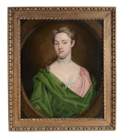 Portrait of a Lady 1723 by Robert Dellow.