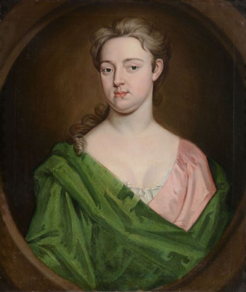 fig 1. Portrait of a Lady 1723 by Robert Dellow.