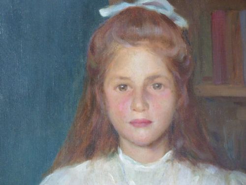 fig 2. Double Portrait of Eleanor and Margaret Little 1905, by Alexander MacDonald.
