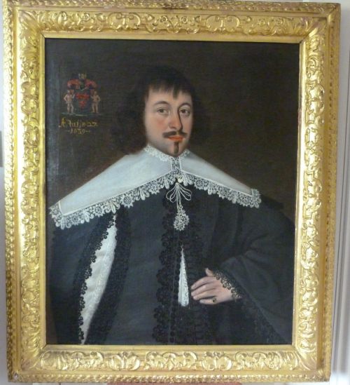 Portrait of a Nobleman 1639; Follower of Cornelius Johnson.
