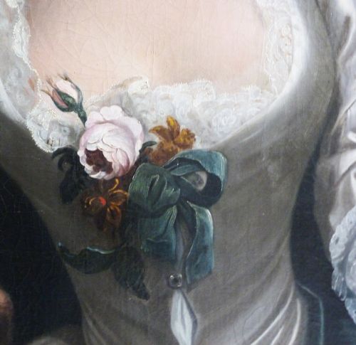 fig 3. Portrait of Anna Spearman (nee Sneyd) c.1735, Circle or Studio of Allan Ramsay.