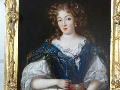 fig 1. Portrait of Louise de La Valliere; Follower of Pierre Mignard.