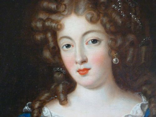 fig 2. Portrait of Louise de La Valliere; Follower of Pierre Mignard.