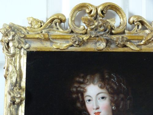 fig 5. Portrait of Louise de La Valliere; Follower of Pierre Mignard.