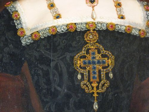 fig 2. Portrait of Queen Mary I, Manner of Guillim Scrots.