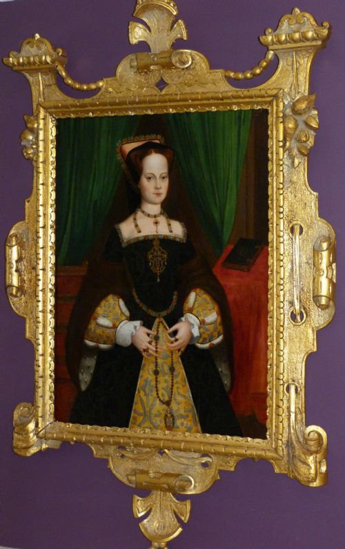 Portrait of Queen Mary I, Manner of Guillim Scrots.