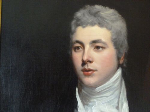 fig 1. Portrait of a Young Gentleman c.1805; Circle of Sir Henry Raeburn.