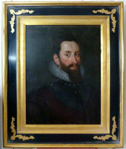Portrait of a Gentleman C. 1590, Probably Johan Upchierts; Circle of Adriaen Thomasz. Key.