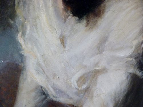 fig 2. Portrait of a Young Lady in White c.1910, by Frank W. Carter RBA, RP.