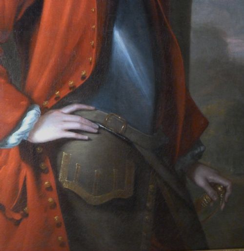 fig 3. Portrait of an Officer c.1710; Attributed to Sir Godfrey Kneller.