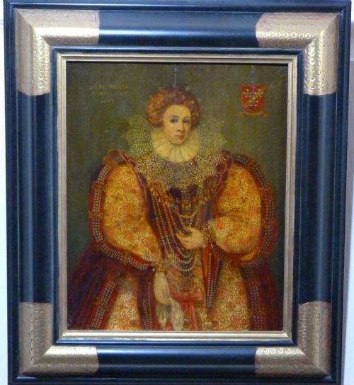 Portrait of an Elizabethan Lady, 17th Century; English School.