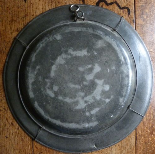 PEWTER CHARGER C1720 - ADDITIONAL PHOTO 1