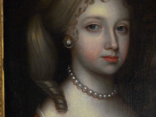 fig 3. Pair of Portraits of Two Girls of the Howard Family c.1650: Attributed to Remigius van Leemput.