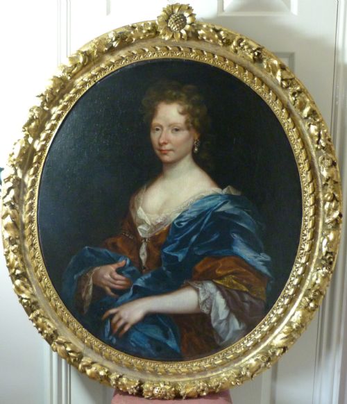 Portrait of a Lady C.1685: Circle of Adriaen Hanneman.