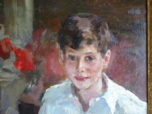 fig 4. Portrait of the Orbach and des Salles Children by Joseph Oppenheimer R.P.