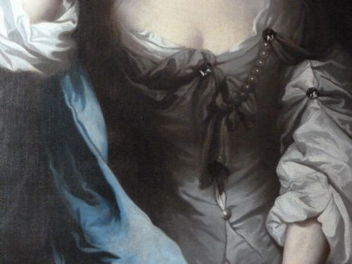 fig 2. Portrait of a Lady, possibly Barbara Villiers, c.1662; Circle or Studio of Lely.