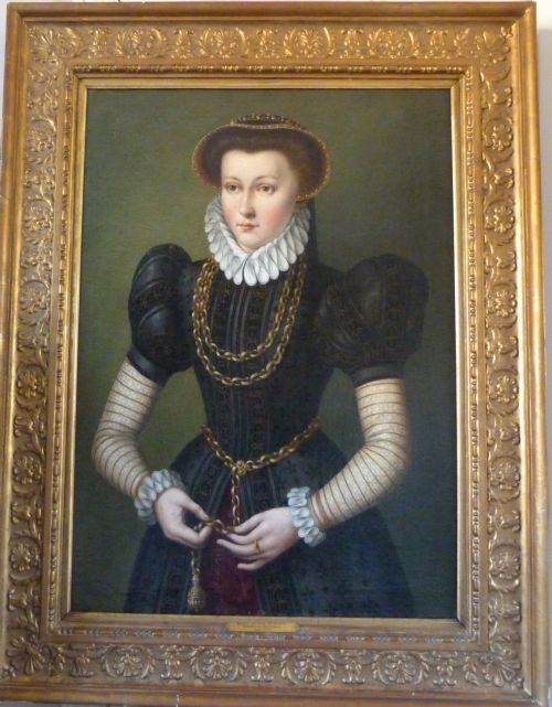 Portrait of Mary, Queen of Scots, Manner of Federico Zuccaro.