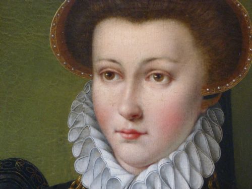 fig 2. Portrait of Mary, Queen of Scots, Manner of Federico Zuccaro.