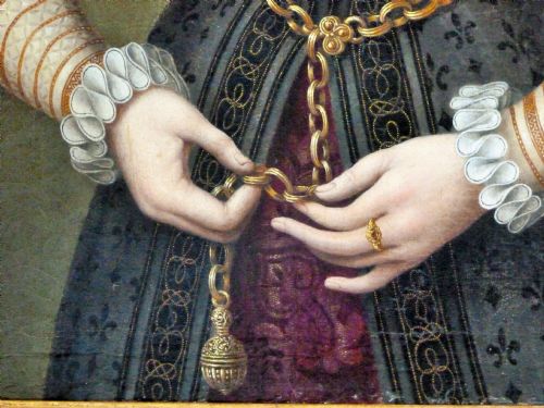 fig 3. Portrait of Mary, Queen of Scots, Manner of Federico Zuccaro.