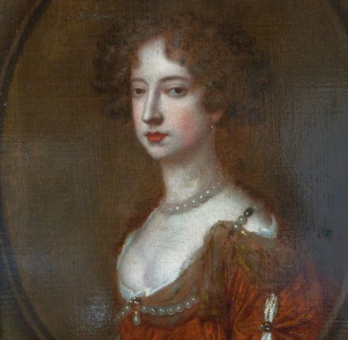 fig 1. Portrait of Mary, Princess of Orange (later Mary II), after Lely.