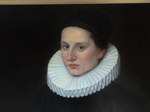 fig 1. Portrait of a Young Lady 1614; by Laurenz Strauch.