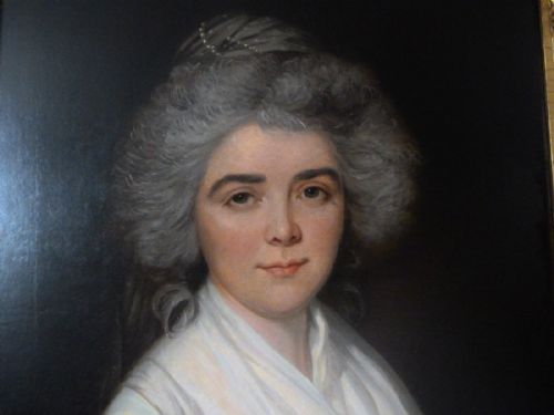 fig 1. Portrait of a Lady c.1780; Circle of Hoppner.