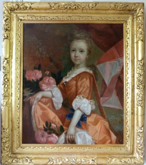 Portrait of Mary Finch C. 1702; Attributed to Robert Byng.