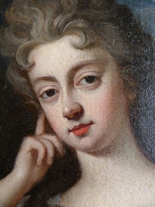 fig 1. PORTRAIT OF A YOUNG LADY C. 1690/1710; CIRCLE OF KNELLER.