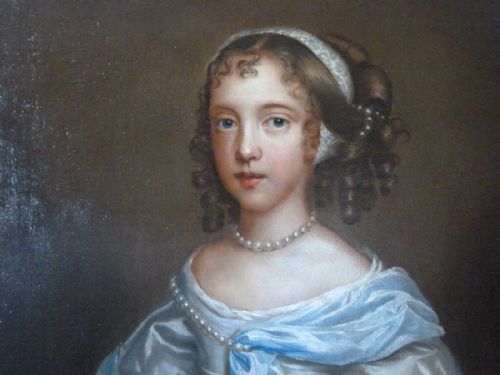 fig 1. Portrait of a Young Girl c1680, by Mary Beale.