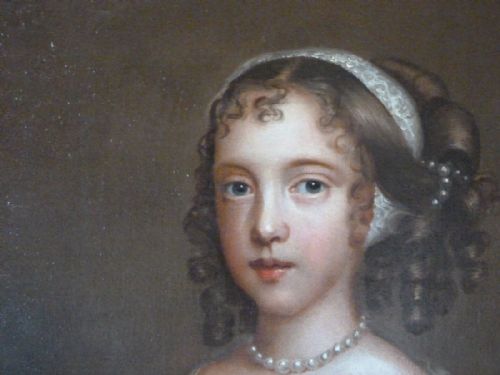 fig 2. Portrait of a Young Girl c1680, by Mary Beale.