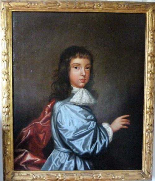 Portrait of a Young Boy C 1680, by Mary Beale.