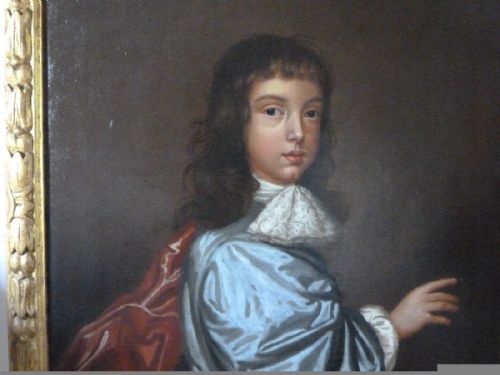 fig 1. Portrait of a Young Boy c 1680, by Mary Beale.