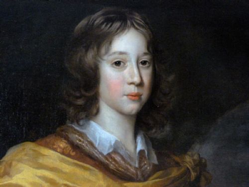 fig 2. Portrait of Charles (Karl) Emil, Prince Elect of Brandenburg c.1667-70, by Paulus van der Stock after Johannes Mijtens (Jan Mytens).