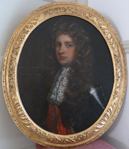 fig 1. Portrait of Colonel Francis Russell c. 1690; Attributed to John Riley.