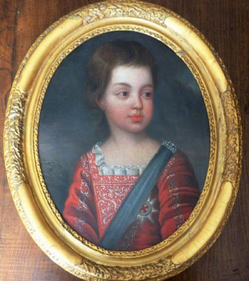 Portrait of James Francis Edward Stuart C.1692; Circle or Studio of Nicholas De Largilliere.