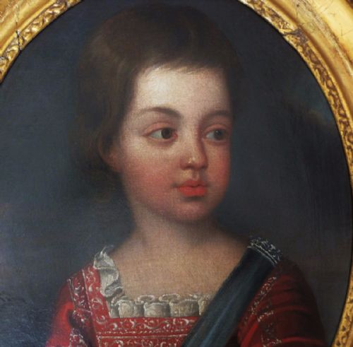 fig 1. Portrait of James Francis Edward Stuart c.1692; Circle or Studio of Nicholas de Largilliere.