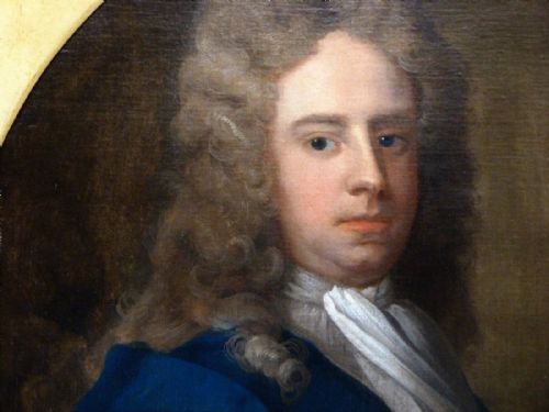 fig 1. Portrait of Thomas Wrightson 1714; Circle of Sir Godfrey Kneller.