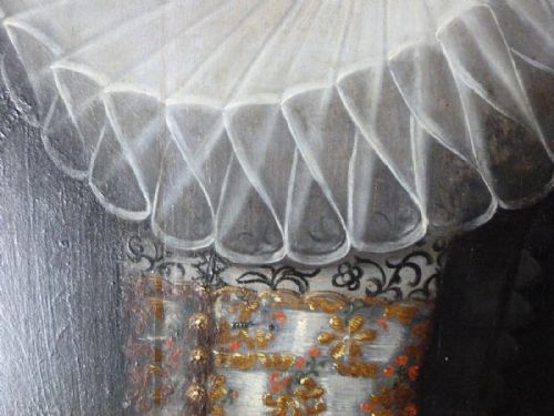 fig 4. Portrait of a Lady c. 1590-1610; Attributed to Gortzius Geldorp.