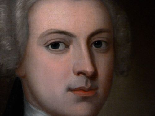 fig 2. Portrait of Laurence Oliphant 7th Laird of Gask. c.1745: Follower of Allan Ramsay.