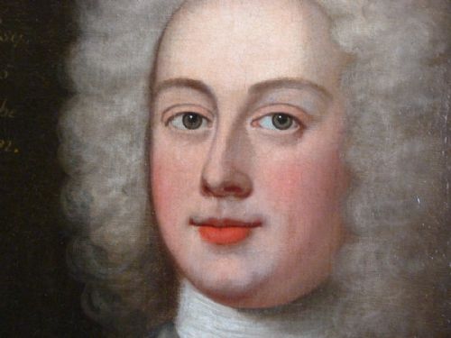 fig 2. Portrait of Charles Bertie III, 1723; Attributed to Charles D'Agar.