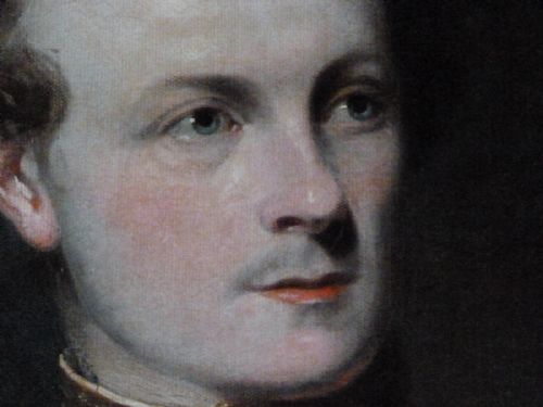 fig 2. Portrait of Lt. Robert Mallaby c.1850; Anglo-Indian School.