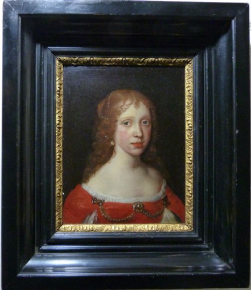 Portrait of Hester, Lady Godfrey C.1635; Attributed to Theodore Russell.