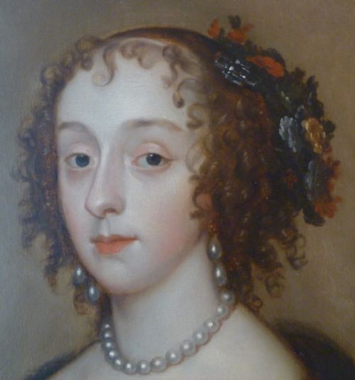 fig 2. Portrait of Lady Mary Villiers C.1640; Attributed to Theodore Russell.