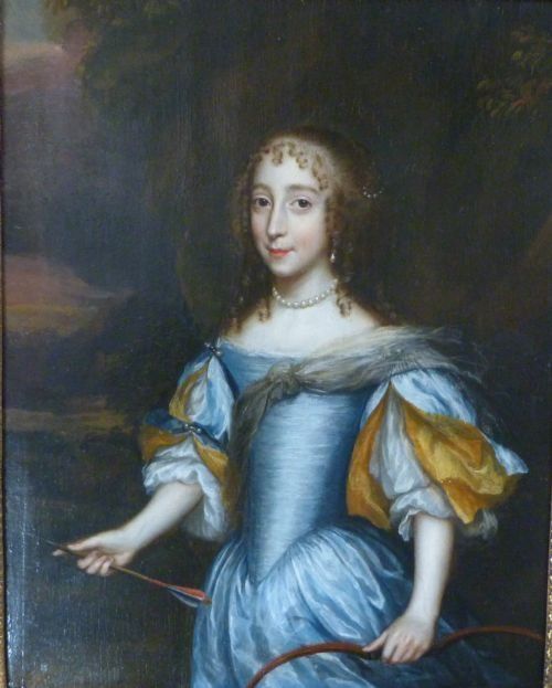 fig 1. Portrait of a Young Lady as Diana the Huntress c.1635; Circle of Jan Mytens
