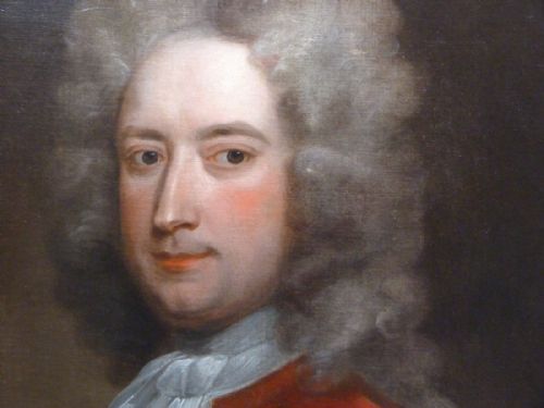 fig 1. Portrait of a Gentleman in Red c.1720; Attributed to Jonathan Richardson.