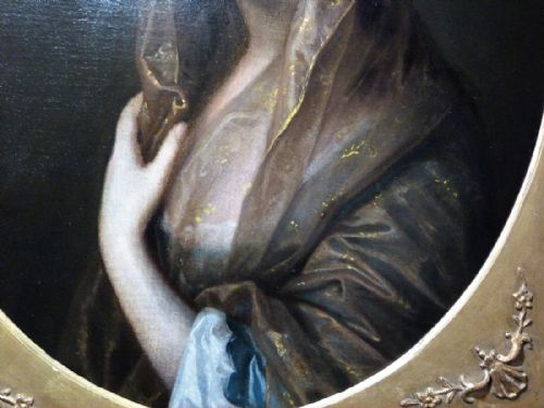 PORTRAIT OF A LADY C1695 CIRCLE OF MICHAEL DAHL - ADDITIONAL PHOTO 3
